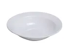 image of Yanco MM-32 - Miami Fruit Bowl, 4" Round Porcelain, Bone White, Embossed, 3.5 oz - Dozen