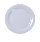 image of Yanco MS-009WT - 9" Round Wide‑Rim Melamine Plate, White, Heavy‑Duty, Dishwasher Safe, NSF, 1 Dozen