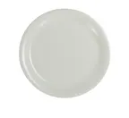 image of Yanco MS-107IV - 7-1/2" Ivory Melamine Plate, Round, Narrow Rim, Heavy, Dishwasher, NSF - Dozen