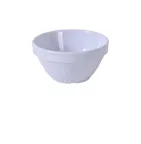 image of Yanco MS-313WT - 8 Oz Bouillon Cup, 4-1/4" Dia. x 2-1/4" H White Melamine, Dishwasher Safe - Dozen