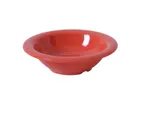 image of Yanco MS-5044RD - 4" 4.5 Oz Salad Bowl, Duty Melamine, Red, Dishwasher Safe, NSF - Dozen