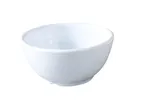 image of Yanco MS-505WT - 14 Oz White Round Melamine Bowl, 5" Diameter, Dishwasher Safe - Dozen