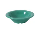 image of Yanco MS-5712GR - 12 oz Green Melamine Soup Bowl, 7½" Diameter, Dishwasher Safe, NSF - Dozen