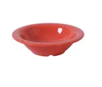 image of Yanco MS-5716RD - 7" Diameter 16 Oz Melamine Soup Bowl, Red, Dishwasher Safe, NSF - Dozen
