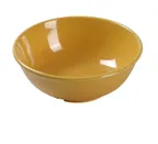 image of Yanco MS-5807YL Salad Bowl, 7-1/2" Dia x 2-3/4" H, 24 oz, Yellow Melamine, Dishwasher Safe - Dozen