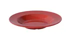 image of Yanco MS-5809RD - 13 oz Plastic Bowl, 9.25" Diameter, Red Melamine, Heavy Duty, NSF - Dozen