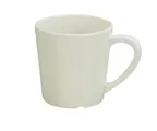 image of Yanco MS-9018IV 7 Oz Melamine Mug, 3" Dia X 3" H, Ivory, Dishwasher Safe, NSF, Heavy Duty - Dozen