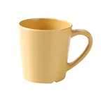 image of Yanco MS-9018YL - 7 Oz Melamine Mug, 3" Dia x 3" H, Yellow, Duty, Dishwasher Safe, NSF - Dozen