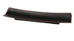 image of Yanco NA-414BK Sushi Plate, Rect Melamine, Black/Brown, Flared, 12-7/8" x 3-1/2" x 3-1/8" - Dozen