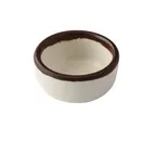 image of Yanco NA-5002 Sauce Dish, 2-1/2" Dia x 1-1/4" H, 1.5 Oz, Round Melamine, White - Dozen