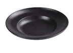 image of Yanco NB-710 Black 10‑Oz Round Pasta Bowl 10‑7/8" Dia x 2‑1/4" H Porcelain Microwave Safe - Dozen