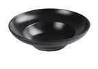 image of Yanco NB-711 Noble Black Round 11" Bowl, 20 oz, Glazed Porcelain, Microwave Safe - Dozen