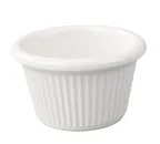 image of Yanco NC-507B Ramekin, 1.5‑Oz (2‑1/2" Dia x 1‑1/4" H) Bone White Melamine, Dishwasher Safe - Dozen