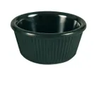 image of Yanco NC-531BK - 3 Oz Ramekin 3-1/4" Dia x 1-1/2" H Melamine Black Duty Dishwasher Safe - Dozen