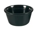 image of Yanco NC-535BK - 1.5 Oz Ramekin, 2.5" Dia x 1.5" H, Black Melamine, Dishwasher Safe - Dozen