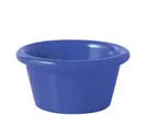image of Yanco NC-536BU Ramekin 2-Oz 2-7/8" Dia x 1-1/4" H Blue Melamine Heavy-Duty Dishwasher Safe - Dozen