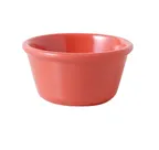image of Yanco NC-538RD - 4 oz Plastic Ramekin, 3-3/8" Dia x 2-1/2" H, Melamine, Red - Dozen