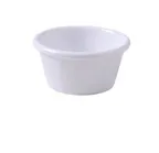 image of Yanco NC-539 - 6 Oz White Melamine Ramekin, 3-3/4" Dia x 1-3/4" H, Dishwasher Safe, 1 Dozen