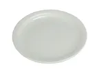 image of Yanco NR-16 Round China Plate, 10.5" Diameter, Narrow Rim, White Ceramic, Microwave Safe - Dozen