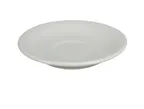 image of Yanco NR-2 Normandy Saucer, 5-1/2" Round Ceramic, White, Dishwasher/Oven/Microwave Safe - Dozen