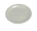image of Yanco NR-5 Normandy Plate, 5.5" Round Ceramic Plate, Narrow Rim, American White - Dozen