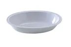 image of Yanco NS-064W Oval Bowl, 2 Qt (64 oz) 11-3/4" L x 8-1/4" W x 2-3/4" H, White Melamine - Dozen