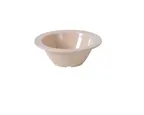 image of Yanco NS-303T - 4-3/4" Dia x 1-1/4" H Tan Melamine Bowl, 4-5 oz, NSF, Dish Safe - Dozen