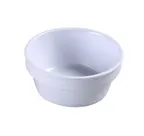 image of Yanco NS-502W Plastic Ramekin, 2-1/2 Oz, 2-7/8" Dia x 1-1/4" H, White Melamine - Dozen