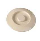 image of Yanco NS-608CT - 8" Tan Melamine Tortilla Server Lid, Dishwasher Safe, NSF - Dozen