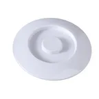 image of Yanco NS-608CW Round 8" White Melamine Tortilla Server Lid, Heavy, Dishwasher Safe, NSF - Dozen