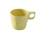image of Yanco NS-9011Y - 8 Oz Yellow Melamine Cup, 3" Dia x 2-3/4" H, Dishwasher Safe, NSF - Dozen