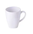image of Yanco NS-9110W - 10 Oz White Melamine Mug, 3-1/4" Dia. X 4" H, Round, Dishwasher Safe, NSF, - Dozen