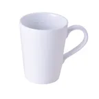 image of Yanco NS-9112W - 12 Oz White Melamine Mug, 3-1/2" Dia x 4-1/2" H, Dishwasher Safe, NSF - Dozen