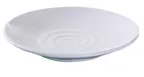 image of Yanco OK-1712 Osaka Plate, 12" Round Melamine Dinner Plate, White, Dishwasher Safe - Dozen