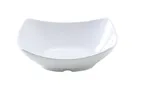 image of Yanco OK-807 Osaka Bowl, 12 oz (½ Qt) Melamine White, 6-3/4" L x 5-1/8" W x 2" H - Dozen
