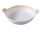 image of Yanco OP-709 - 25 oz White/Brown Melamine Bowl, 9.1" W x 7.5" D x 2.8" H, Dishwasher Safe - Dozen