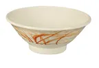 image of Yanco OR-5709 Orchis Melamine Bowl, 62 oz (1 Qt) 9-1/2" Dia x 3-1/2" H, Dishwasher Safe - Dozen