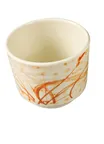 image of Yanco OR-9302 Orchis Melamine Tea Cup, 8 oz, 3-1/2" Dia x 2-1/2" H, Round, Dishwasher Safe - Dozen