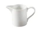 image of Yanco PA-PC Creamer, 6-1/2 oz, 3-1/8" Dia. X 3-1/2" H, Porcelain, Handle, Microwave Safe - Dozen
