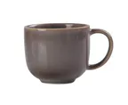image of Yanco PK-001 - 8-Oz Grey Porcelain Cup, 3-1/8" Dia x 2-3/4" H, DW/Oven Safe, Non-Stackable - Dozen