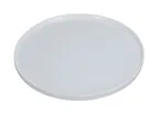 image of Yanco PP-114 Porcelain 14" Pizza Plate, Coupe Rim, White, Dishwasher Oven Microwave Safe - Dozen