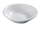 image of Yanco PS-11 Piscataway Fruit Bowl, 4" Diameter, 5 oz, Round White Porcelain, Safe - Dozen