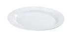 image of Yanco PS-34 - Oval White Porcelain Platter 9-1/2" x 6-3/8", Dishwasher Oven Microwave Safe - Dozen