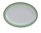image of Yanco PT-209 - Oval Platter, 9-1/2" L x 7-1/4" W, Melamine, Beige, Dishwasher Safe, NSF - Dozen