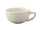 image of Yanco RE-56 Cappuccino Cup, 14 Oz (4‑1/2" Dia.) White Ceramic, Rolled Edge, Microwave Safe - Dozen