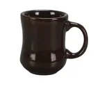 image of Yanco RE-7-PC China Mug- 7 Oz Caramel Ceramic3" Dia. X 4" H Dishwasher/Oven/Microwave Safe - Dozen