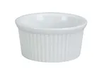 image of Yanco RK-101 China Ramekin Sauce Cup, 1 oz Porcelain, 2‑1/4" Dia x 1" H, Dishwasher‑Safe - Dozen