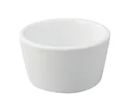 image of Yanco RK-304 - 4 Oz White China Ramekin, 2 3/4" Dia x 1 1/4" H, Oven Safe - Dozen