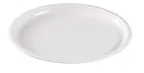 image of Yanco RM-3022 Serving Platter, Oval White Melamine, 22" L x 18" W x 1-1/4" H, Deep, Dishwasher Safe