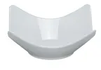 image of Yanco RM-507 Square Melamine Salad Bowl, 7" x 7" White, 16‑19 oz, Dishwasher Safe - Dozen